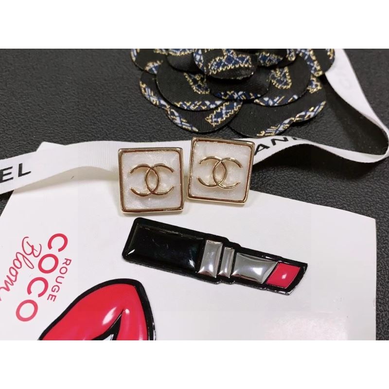 Ch*el earrings